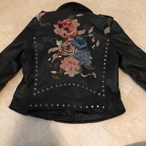 Leather jacket